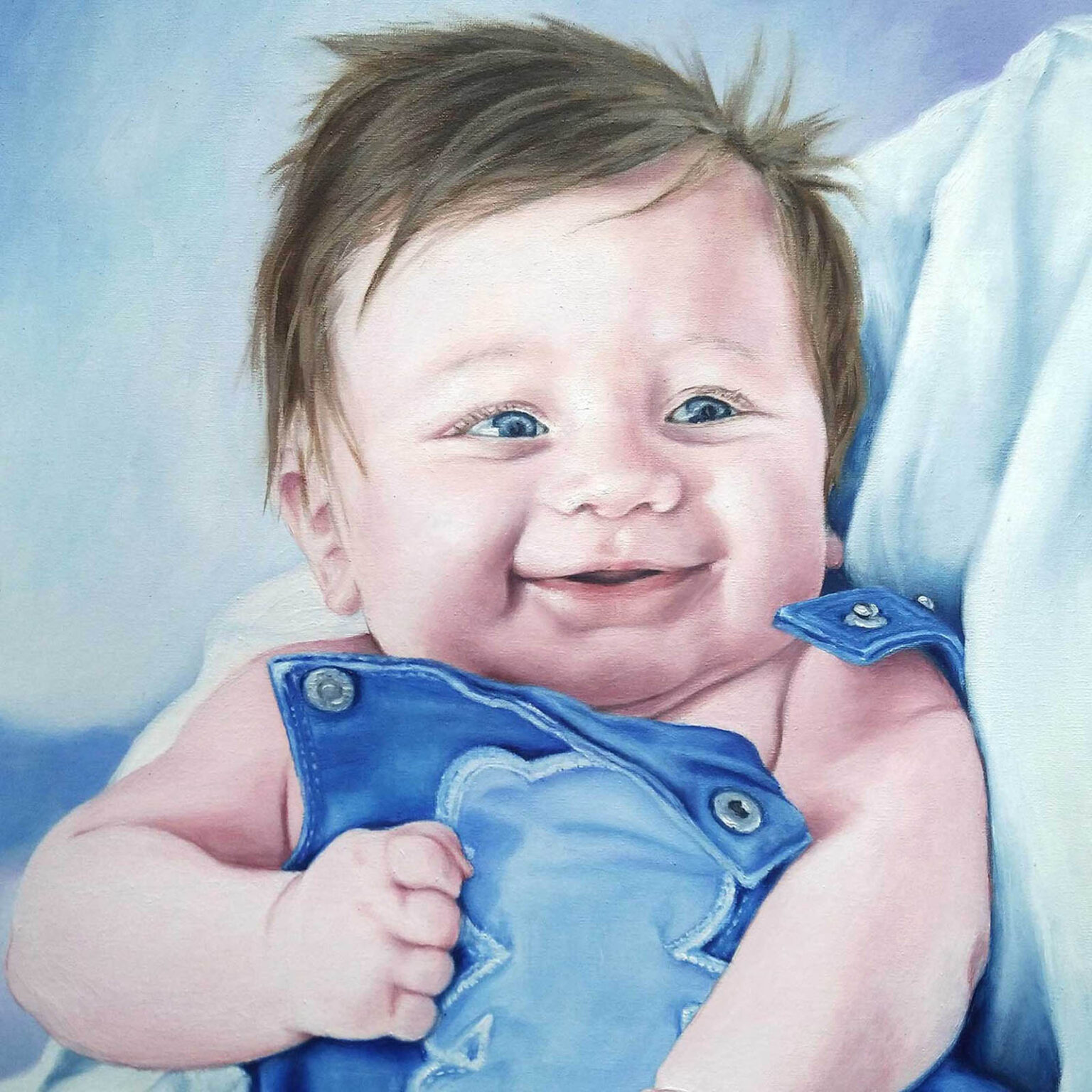 Leonardo, oil on canvas, 2024